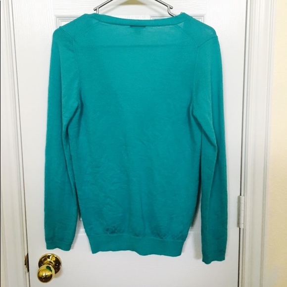 Ann Taylor Teal Sweater Cardigan - Picture 2 of 4